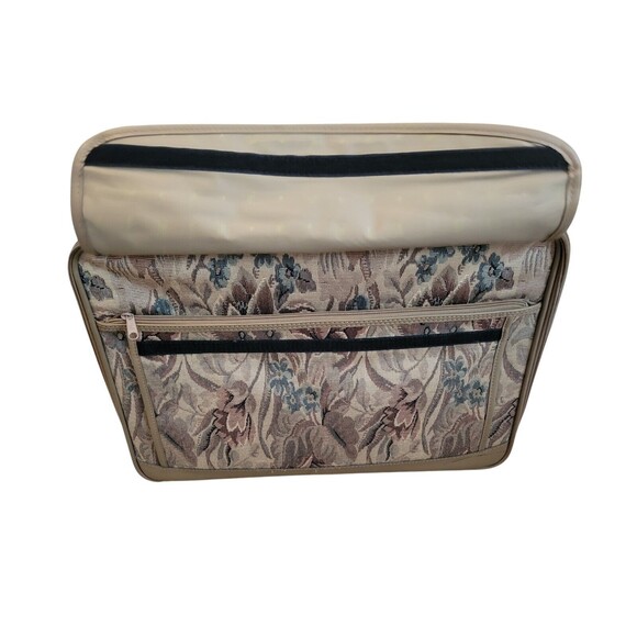 Vintage Diane Von Furstenburg Tapestry Carry-On Luggage Overnight Suitcase EUC - Picture 7 of 16